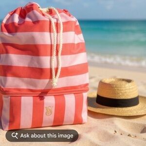 NWT Victoria's Secret Cooler Beach Bag Backpack